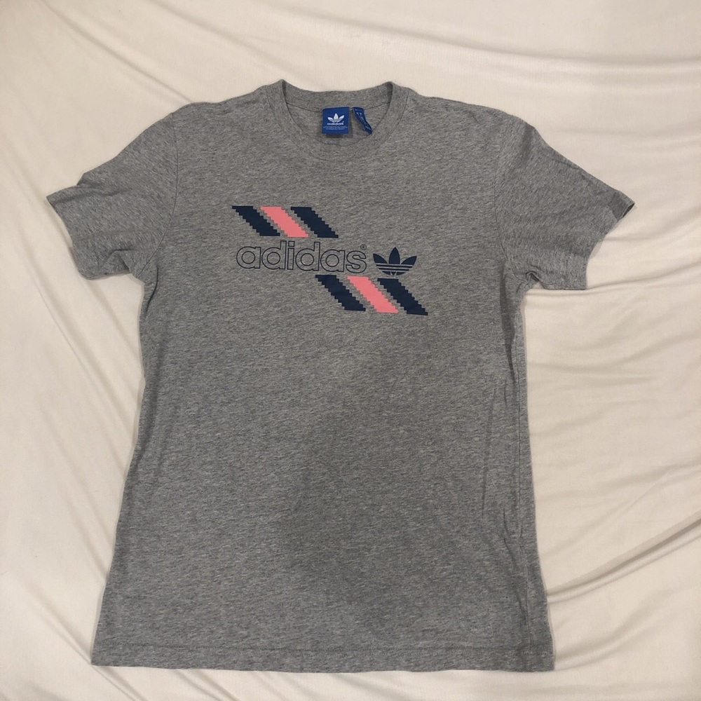 Grey Adidas T shirt